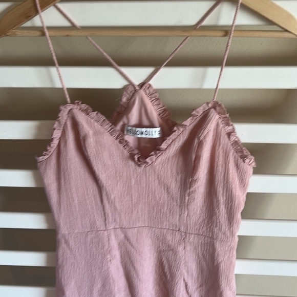 Hello Molly SCORPIO SEASON Mini DRESS in Pink BLUSH Size Small - Picture 4 of 16